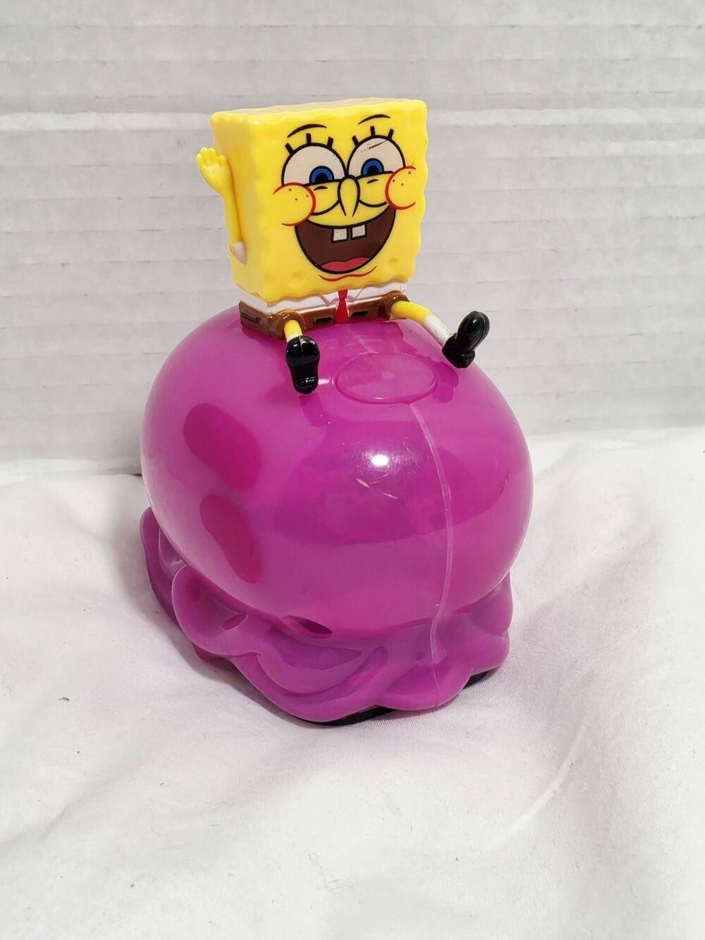 Spongebob Jelly Fish Light Up & Sound Toy Car Nickelodeon Collectible Retired